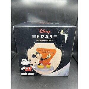 Mickey Mouse Walt Disney Eras Productions Logo Figurine – Disney100 NEW IN BOX